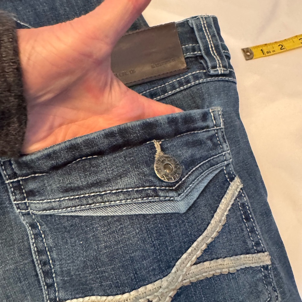 Axel Blue Boot Cut Jeans - Picture 7 of 14